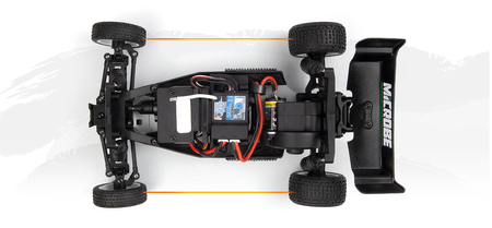 Samochód zdalnie sterowany RC #150803 Maverick Microbe 1/24th Buggy – Green Model RC Auto