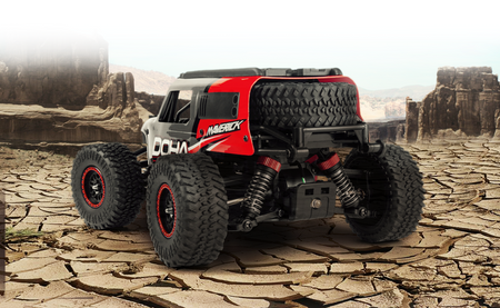 Samochód zdalnie sterowany RC #150702 Maverick Doha 1/20 4WD Electric Truck - Orange Model Auto RC