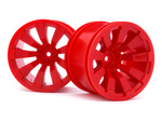 #150247 Quantum+ XT 3.2in Wheel (Red/2pcs)