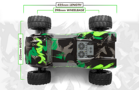Samochód zdalnie sterowany RC #150600 Phantom XT 1:10 RTR Truggy Model Auto RC