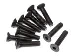 #100556 Flat Head Screw M3X14Mm (Hex Socket/10Pcs)