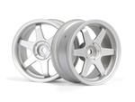 #160752 TE37 Wheel 26mm Matte Chrome (3mm Offset)