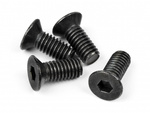#Z307 Flat Head Screw M4X10Mm (Hex Socket/Thin Type/4Pc)