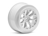 8-SHOT SC WHEEL (4.5mm Offset/WHITE/2PCS) #116741