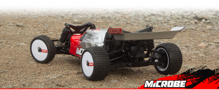 Samochód zdalnie sterowany RC #150801 Maverick Microbe 1/24th Buggy – Red Model RC Auto