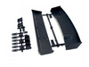 MOLDED WING SET (TYPE A & B / 10TH SCALE / BLACK) #85197