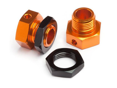 6.7Mm Hex Wheel Adapter Trophy Buggy (Orange/Black #101792