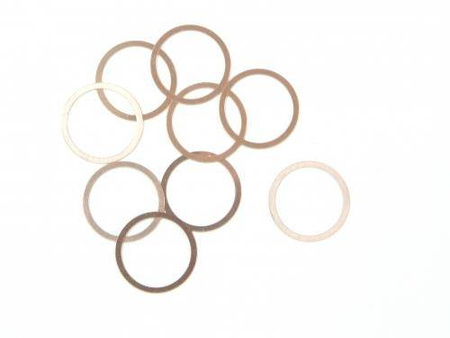 WASHER 10x12x0.1mm (COPPER/10pcs) #Z891