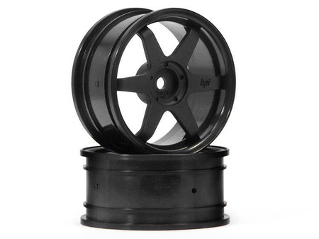 TE37 WHEEL 26mm BLACK (3mm OFFSET) #3841