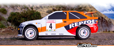 Samochód zdalnie sterowany RC #160557 WR8 3.0 1996 Ford Escort RS Cosworth Model Auto RC