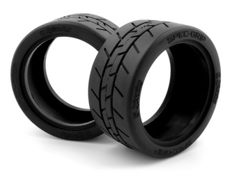 SPEC-GRIP TIRE 31mm (K COMPOUND/2pcs) #160208