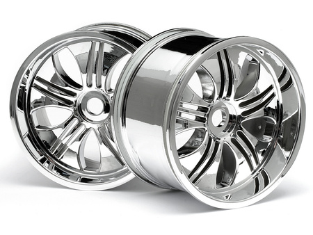 #3252 Tremor Wheel Chrome (115X70Mm 7Inch/2Pcs)