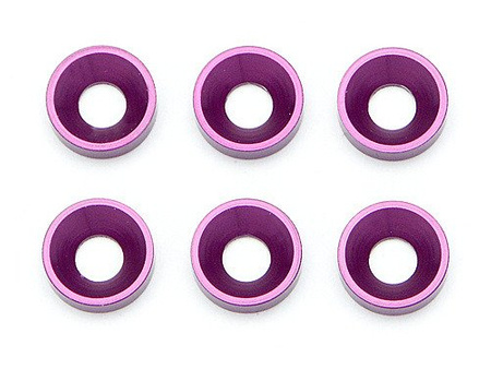 M3 Cone Washer Purple Finish (10pcs)