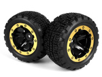 #540095 Slyder ST Wheels/Tires Assembled (Black/Gold)