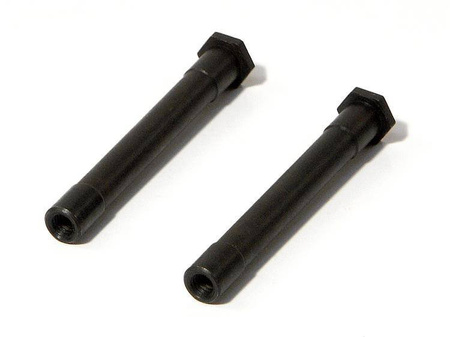 STEERING CRANK POST 6x49mm (BLACK/2pcs) #86090