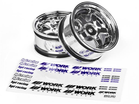 WORK MEISTER S1 WHEEL 26mm CHROME (3mm OFFSET)