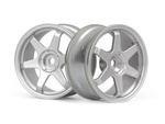 #160751 TE37 Wheel 26mm Matte Chrome (0mm Offset)