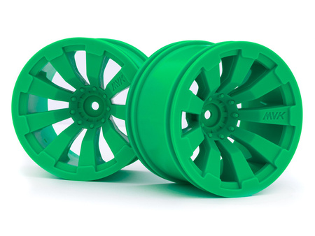 Quantum+ XT 3.2in Wheel (Green/2pcs) #150249