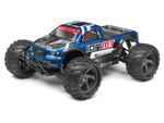 #MV28068 MONSTER TRUCK PAINTED BODY BLUE WITH DECALS ION MT
