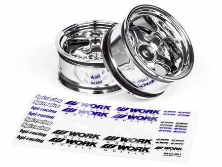 WORK MEISTER S1 WHEEL 26mm CHROME (9mm OFFSET) #3593