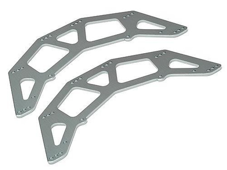 CHASSIS SIDE PLATE GUNMETAL 2PCS (SCOUT RC) #MV25023