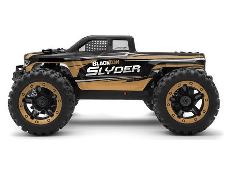 BlackZon Slyder MT 1/16 4WD Electric Monster Truck - Gold #540101