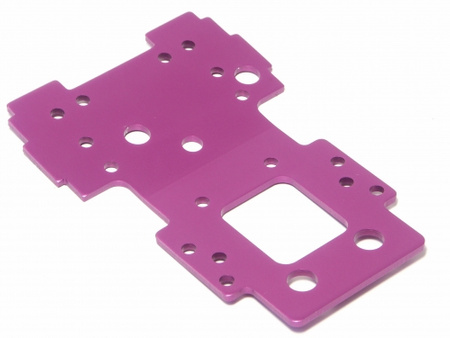 BULKHEAD LOWER PLATE 2.5mm (PURPLE) #86067