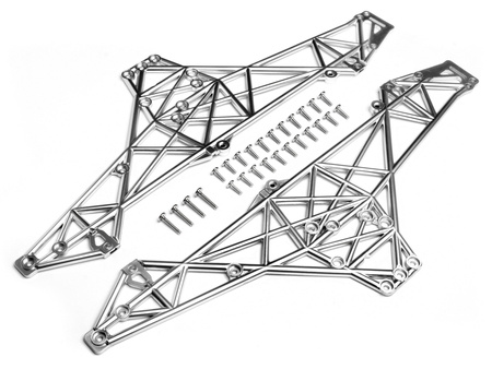 #85254 Main Chassis Set (Matte Chrome)