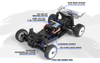 Samochód zdalnie sterowany RC #150800 Maverick Microbe 1/24th Buggy – Blue Model RC Auto