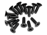 #MV22052 Countersunk Cross Head Self-TapScrew M3x10mm 15Pcs