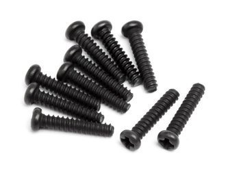 Round Head Screw M2x10 (10Pcs) #MV22051