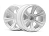 6-Shot Mt Wheel (White/2Pcs) #115325