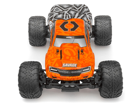 GT-2XS Painted Truck Body (Orange/Grey) #160326