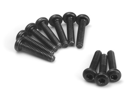 #161182 Button Head Screw M2x10mm (Hex Socket/10pcs)