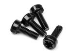 #15455 Wide Cap Head Torx Screw M4X12Mm (4Pcs)