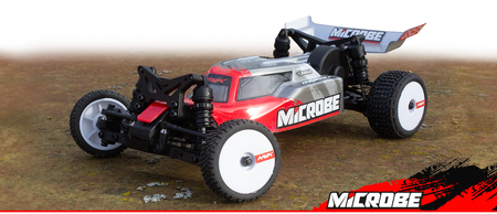 Samochód zdalnie sterowany RC #150801 Maverick Microbe 1/24th Buggy – Red Model RC Auto