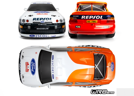 Samochód zdalnie sterowany RC #160557 WR8 3.0 1996 Ford Escort RS Cosworth Model Auto RC