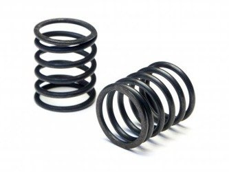 SHOCK SPRING 13X20X1.7MM 6.5 COILS (SILVER/2PCS)