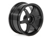 TE37 WHEEL 26mm BLACK (0mm OFFSET) #3836