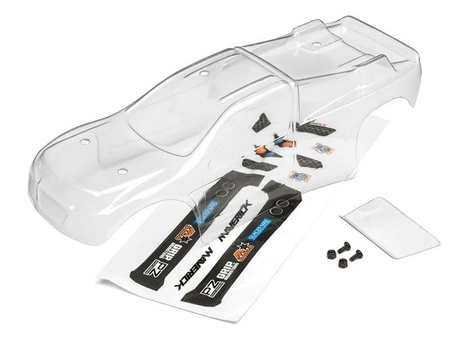 #MV28071 CLEAR TRUGGY BODY WITH DECALS (ION XT)