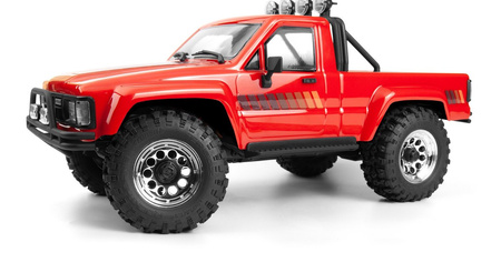 Samochód zdalnie sterowany RC #160801 Venture18 1985 Toyota Hilux SR5 - Red Model Auto RC