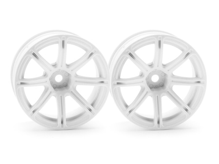 WORK EMOTION XC8 WHEEL 26mm WHITE (9mm OFFSET) #3305