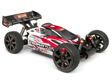 CLEAR TROPHY BUGGY FLUX BODY W/WINDOW MASK/DECALS #101716