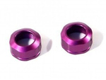 SHOCK CAP 12 X 13 X 0.8MM (2PCS/PURPLE/GROOVED)