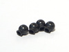 BALL 6.8x7.3x3mm (BLACK/4pcs) #86059