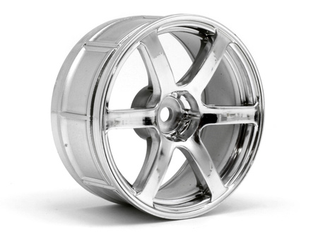 LP29 WHEEL YOKOHAMA AVS MODEL T6 CHROME (2pcs) #33465