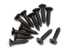 TP. FLAT HEAD SCREW M2.6X12MM (12PCS) #101273