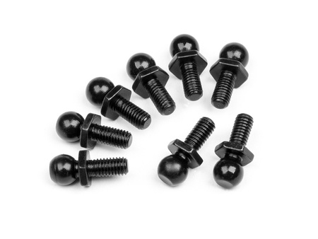 LOW PROFILE BALL STUD 4.8X12MM (8PCS) #115285