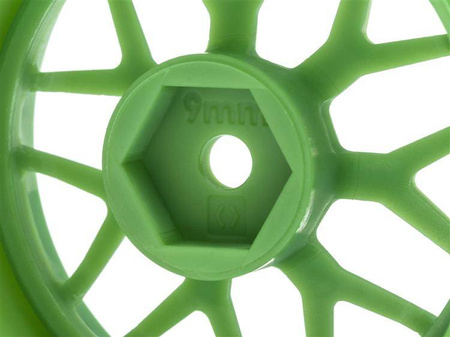#116532 Tech 7 Wheel Green 52X26X+9Mm Offset (2Pcs)
