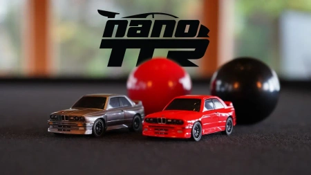 Samochód zdalnie sterowany RC #160992  Nano-TTR BMW M3 Warsteiner Model Auto RC